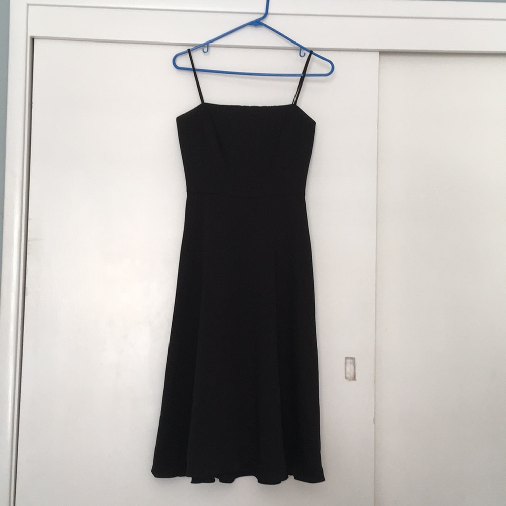 Laundry simple black semi-formal dress